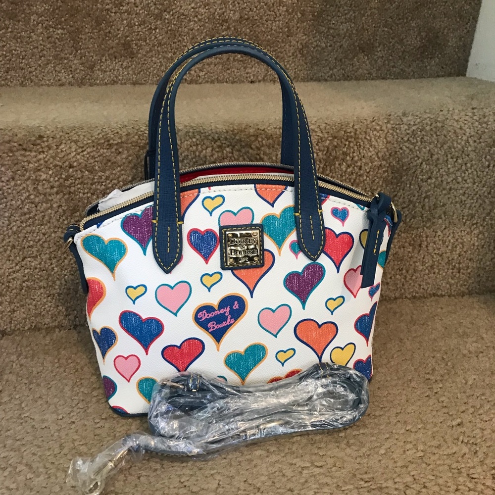 Dooney & Bourke Heart Bitsy Bag